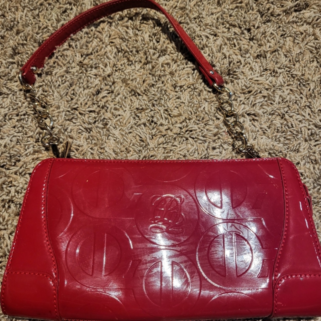 Red Louise Quatorse Chain Bag
